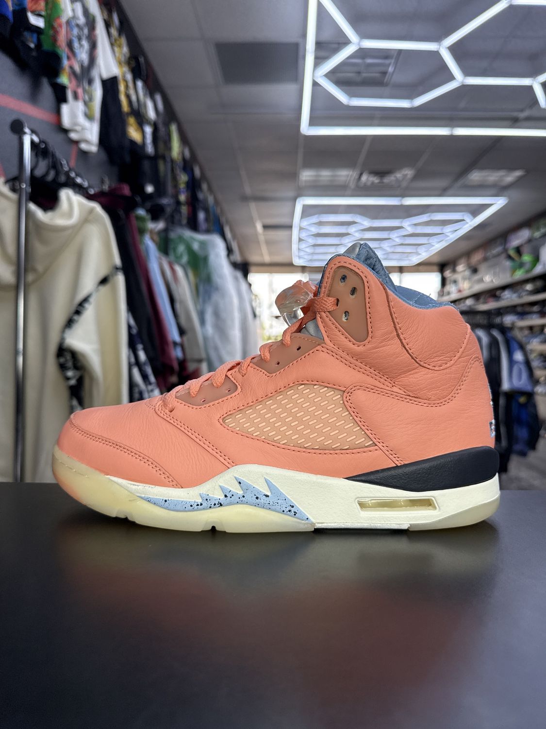 J5 “DJ KHALID CRIMSON”  (SZ 9)  USED/OG BOX