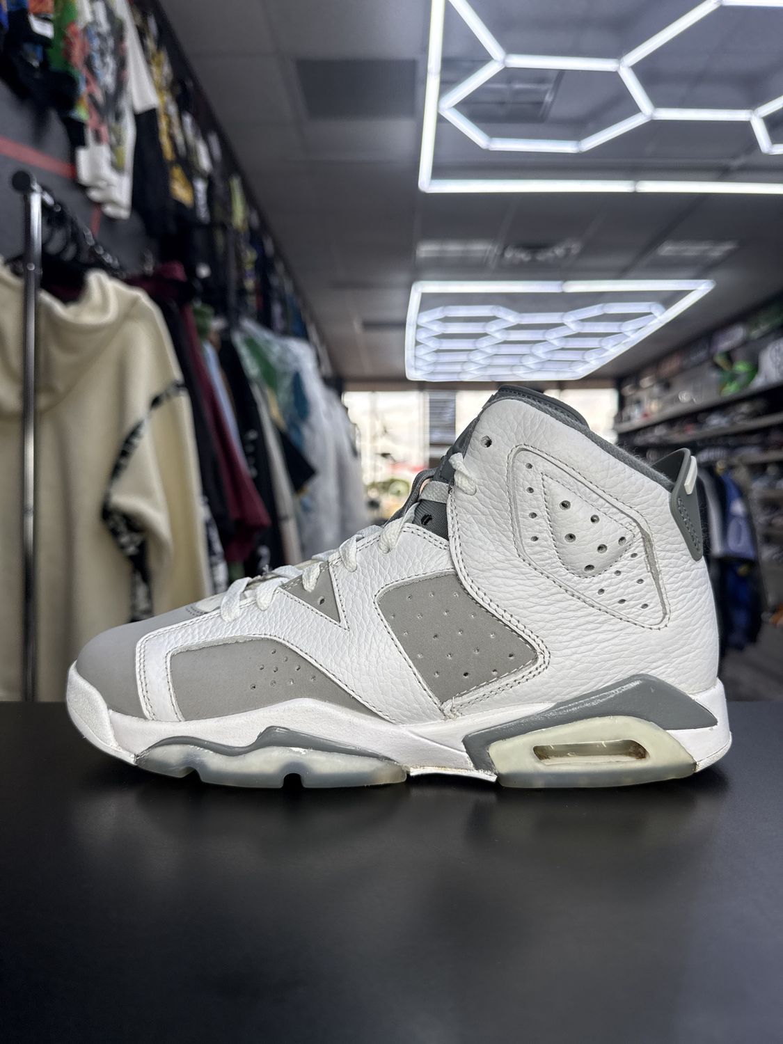 J6 “COOL GREY”  (SZ 6.5Y)  USED/OG ALL