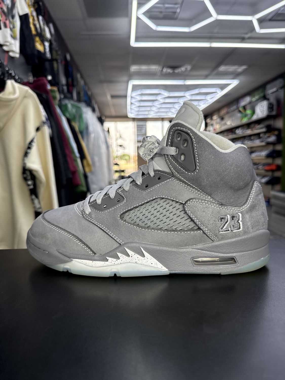J5 “WOLF GREY”  (SZ 8.5)  USED/OG ALL