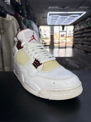 J4 “RED METALLIC”  (SZ 12)  USED/OG BOX