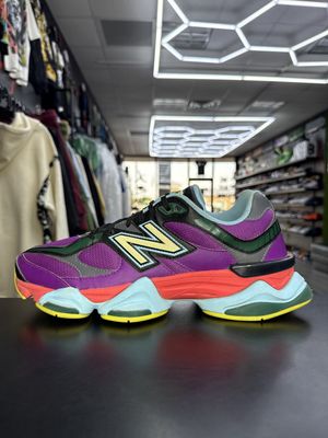 NEW BALANCE 9060  “NEON LIGHTS”  (SZ 10.5)  USED/NO BOX