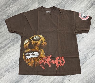 TRAVIS SCOTT TEE “VIP BROWN”  (X-LARGE)  NEW