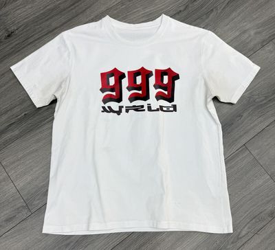 VLONE TEE “RED/WHT”  (MEDIUM)  USED