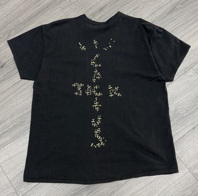 TRAVIS SCOTT TEE “BLK/McDONALDS”  (LARGE)  PRE-OWNED