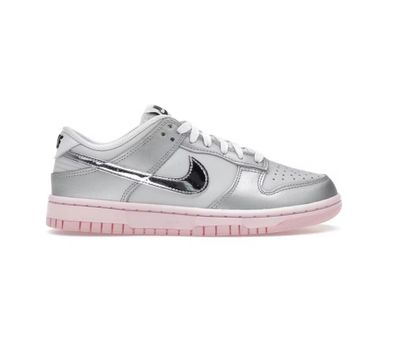 NIKE DUNK “METALLIC SILVER PINK FOAM”  (SZ 5Y / 6.5W)  NEW/OG ALL