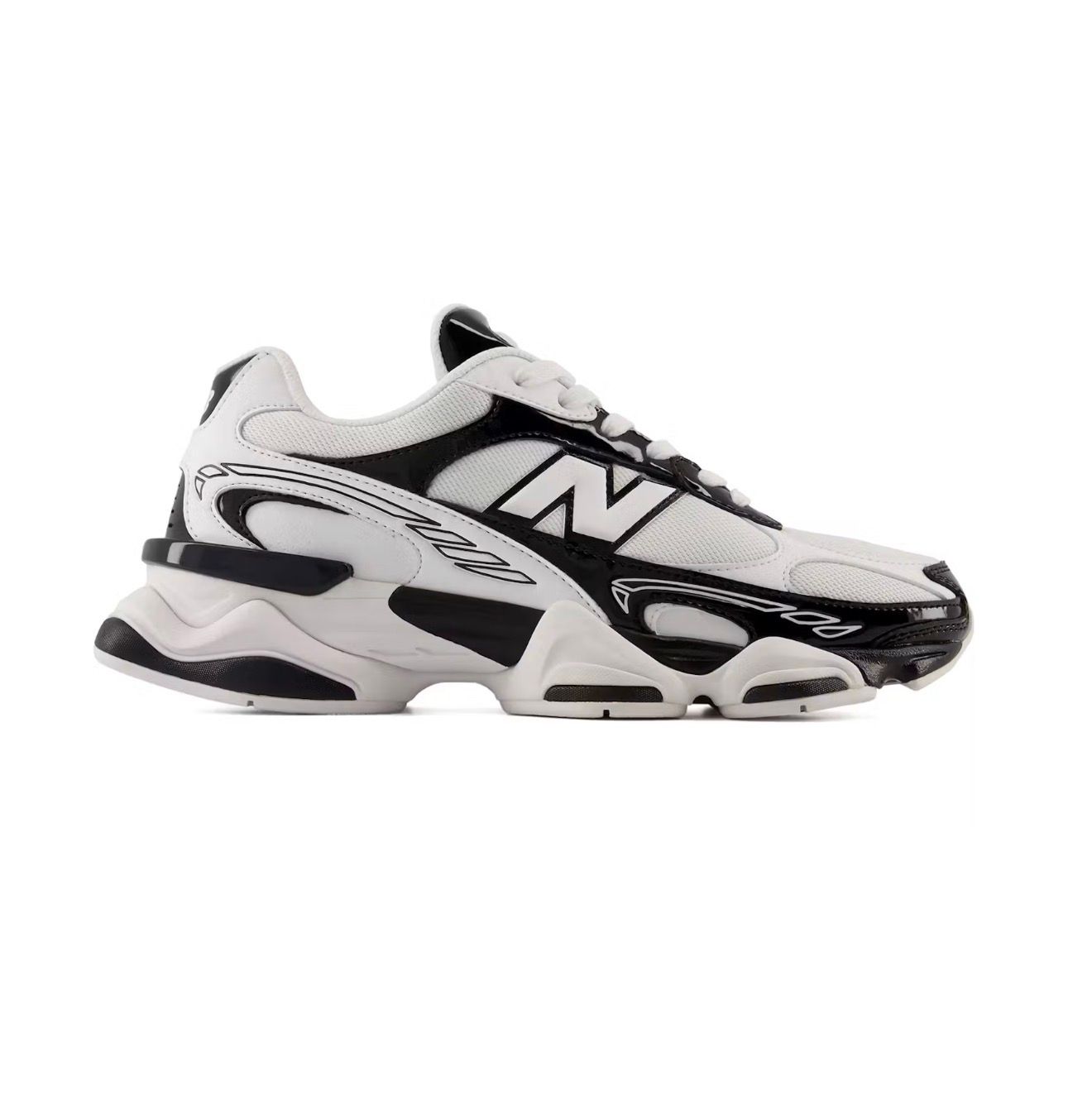 NEW BALANCE 9060R  “WHT/BLK”  (SZ 9.5)  NEW/OG ALL