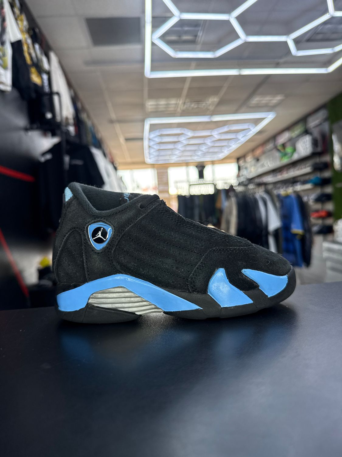 J14 “UNIVERSITY BLUE”  (SZ 11c)  USED/NO BOX