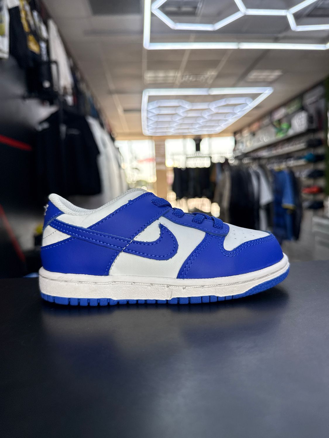NIKE DUNK “ROYAL BLUE”  (SZ 9c)  USED/NO BOX
