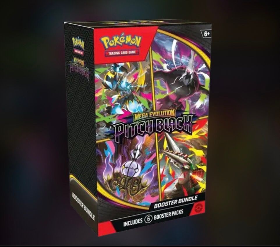 POKEMON PITCH BLACK BOOSTER BUNDLE (6 packs)