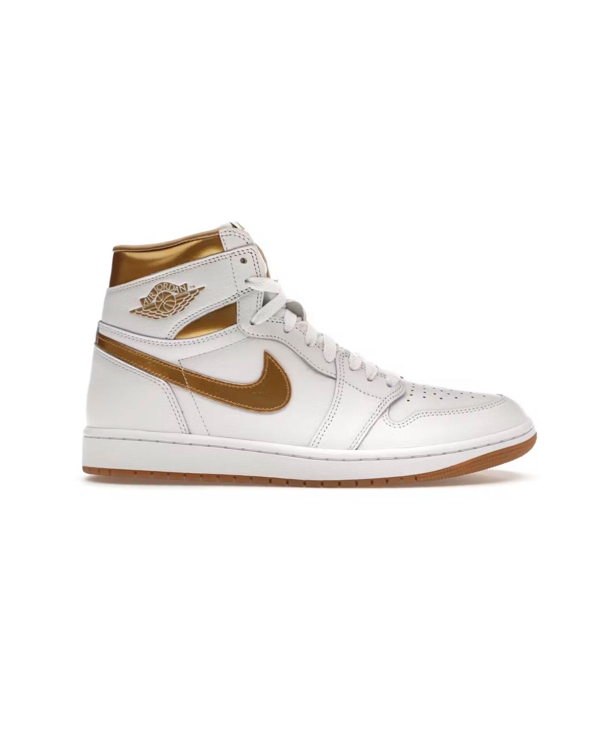 J1 “METALLIC GOLD”  (SZ 8M / 9.5W)  NEW/OG ALL