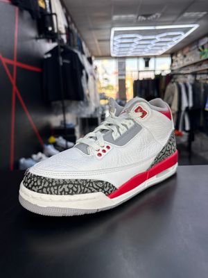 J3 “FIRE RED”  (SZ 7Y / 8.5W)  USED/OG ALL