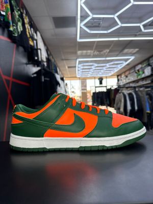 NIKE DUNK “MIAMI HURRICANES”  (SZ 13)  USED/NO BOX