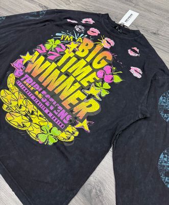 TRIPLE 7s CLUB “LOTTERY/BLK”  (SMALL)  NEW