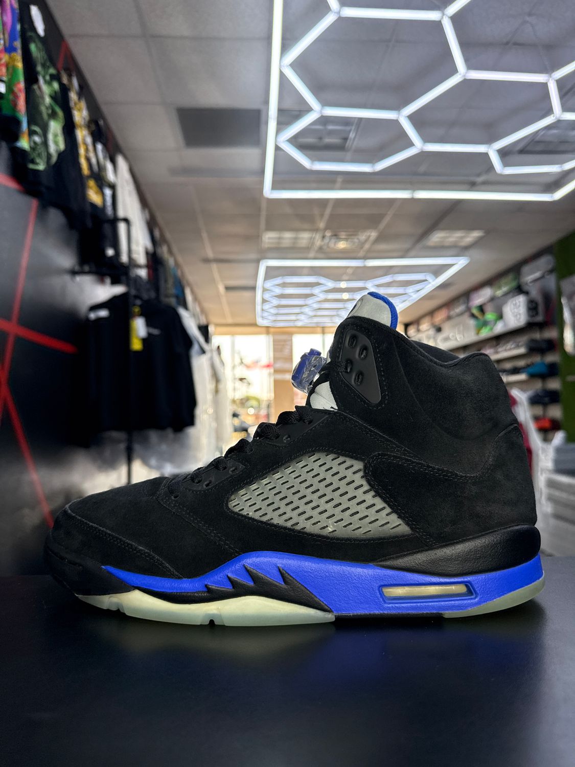 J5 “RACER BLUE”  (SZ 12)  USED/OG ALL
