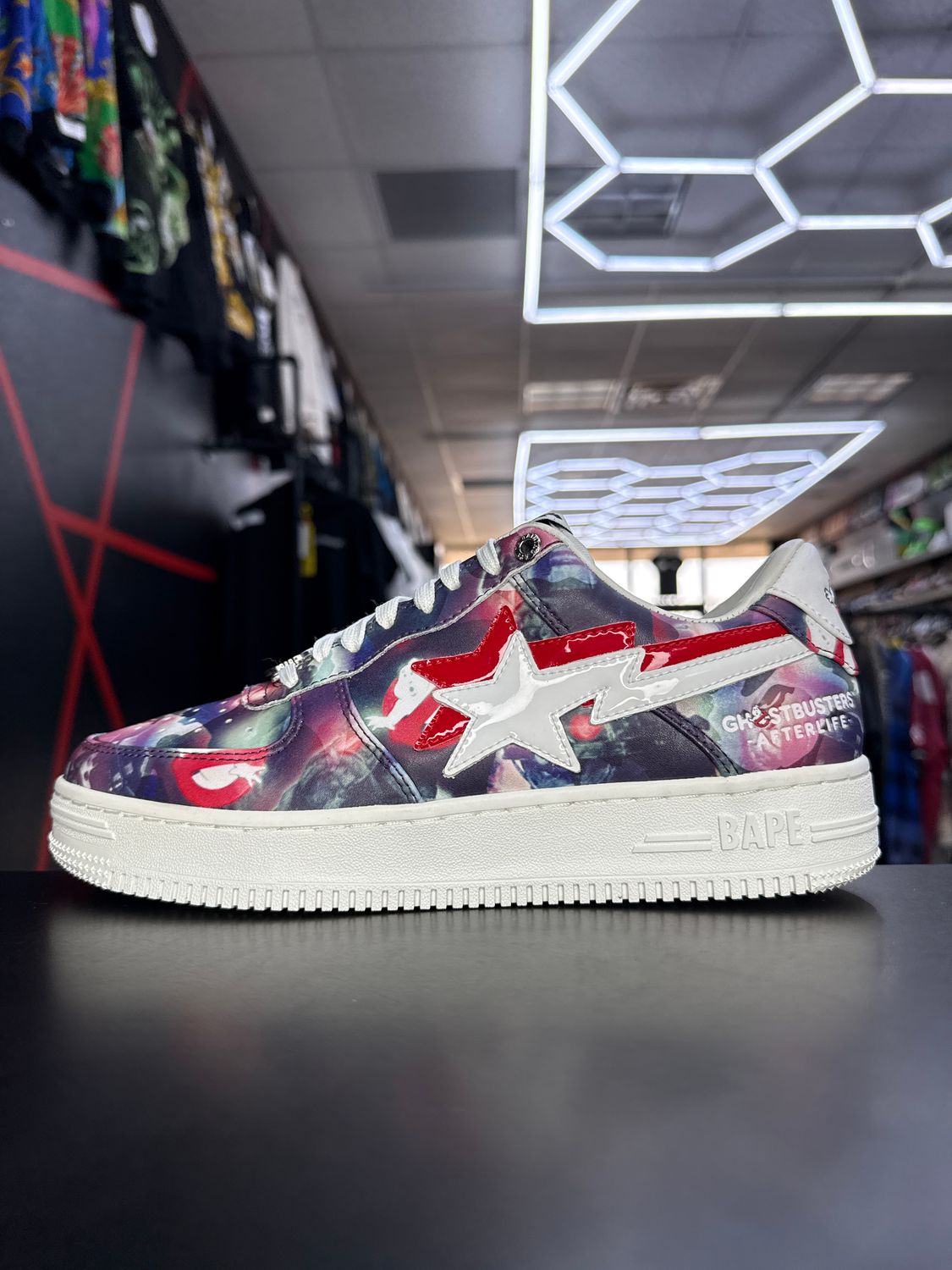 BAPESTA “GHOSTBUSTERS CAMO”  (SZ 8)  USED/OG ALL