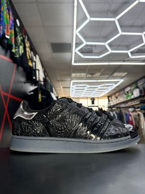 ADIDAS SHELLTOE x SP5DER “BLK”  (SZ 12)  USED/OG ALL