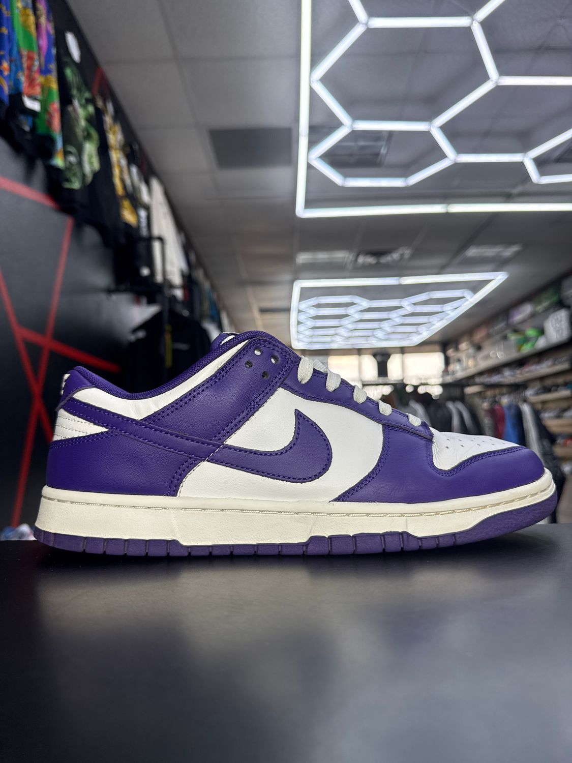 NIKE DUNK “COURT PURPLE”  (SZ 11)  USED/NO BOX