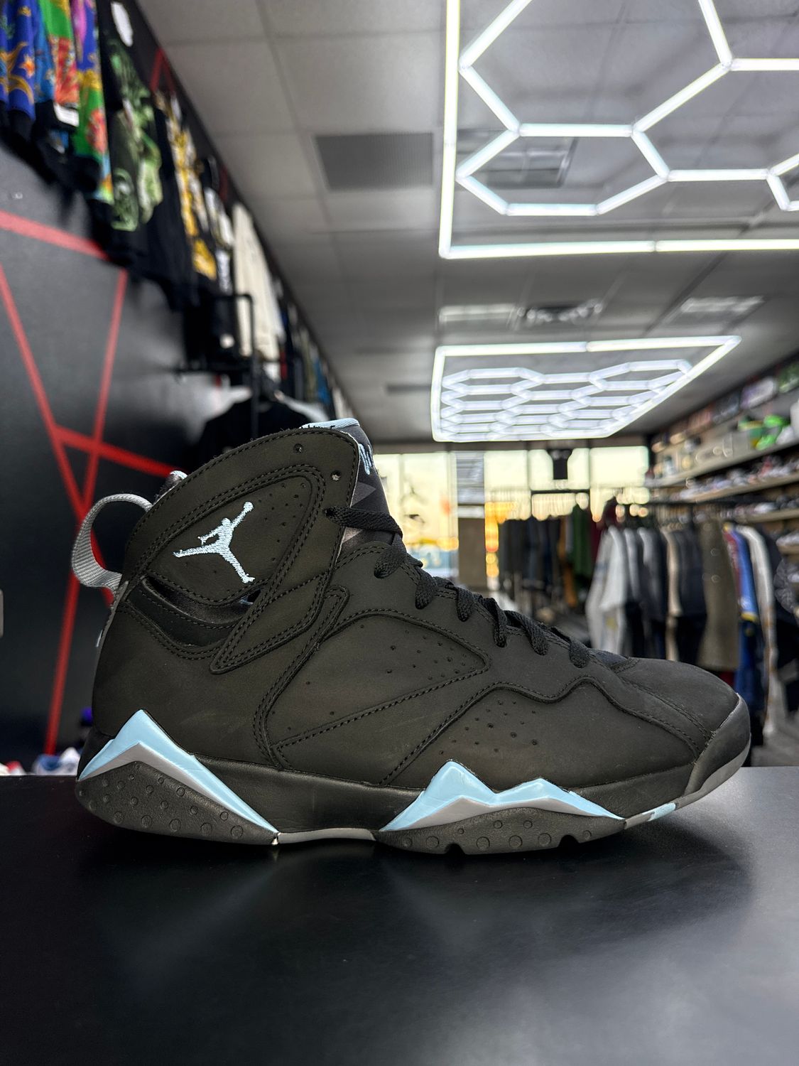 J7 “CHAMBRAY”  (SZ 9)  USED/NO BOX
