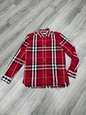 BURBERRY POLO L/S  “RED”  (MEDIUM)  PRE OWNED