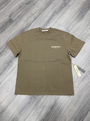 ESSENTIALS TEE “DESERT TAUPE”  (MEDIUM)  NEW