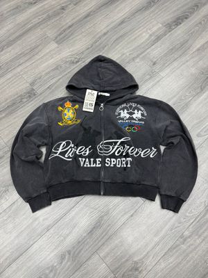 VALE FOREVER JACKET “POLO CLUB/BLK”  (LARGE)  NEW