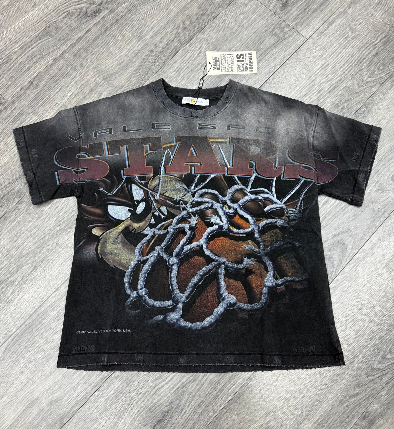 VALE FOREVER TEE “TASMANIA”  (SMALL)  NEW