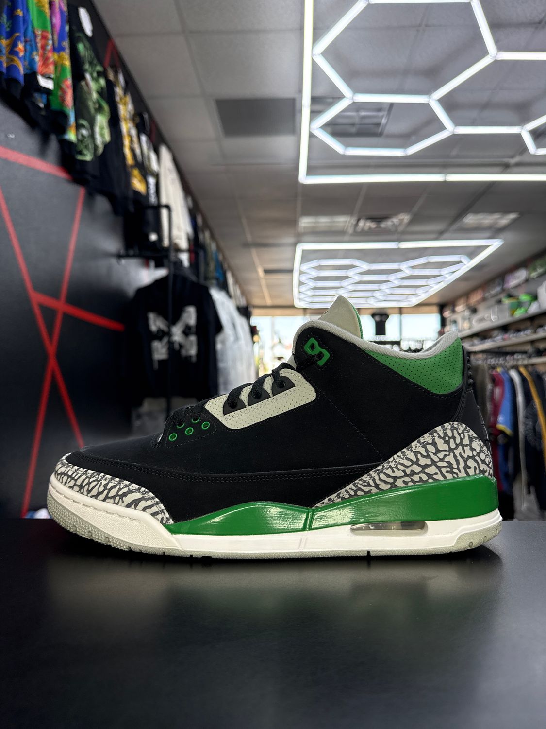 J3 “PINE GRN”  (SZ 11.5)  USED/OG BOX