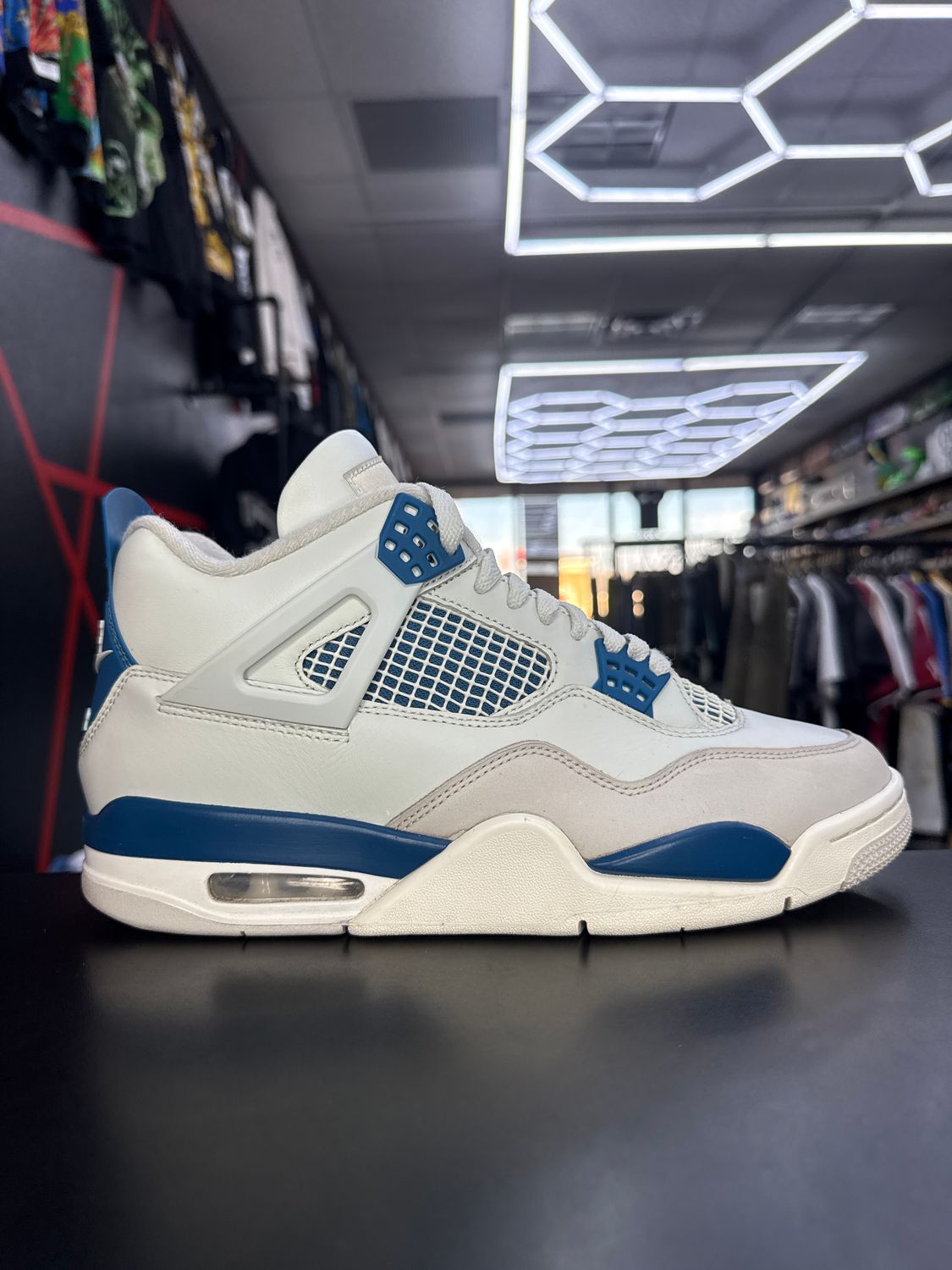 J4 “MILITARY BLUE”  (SZ 10)  USED/OG ALL