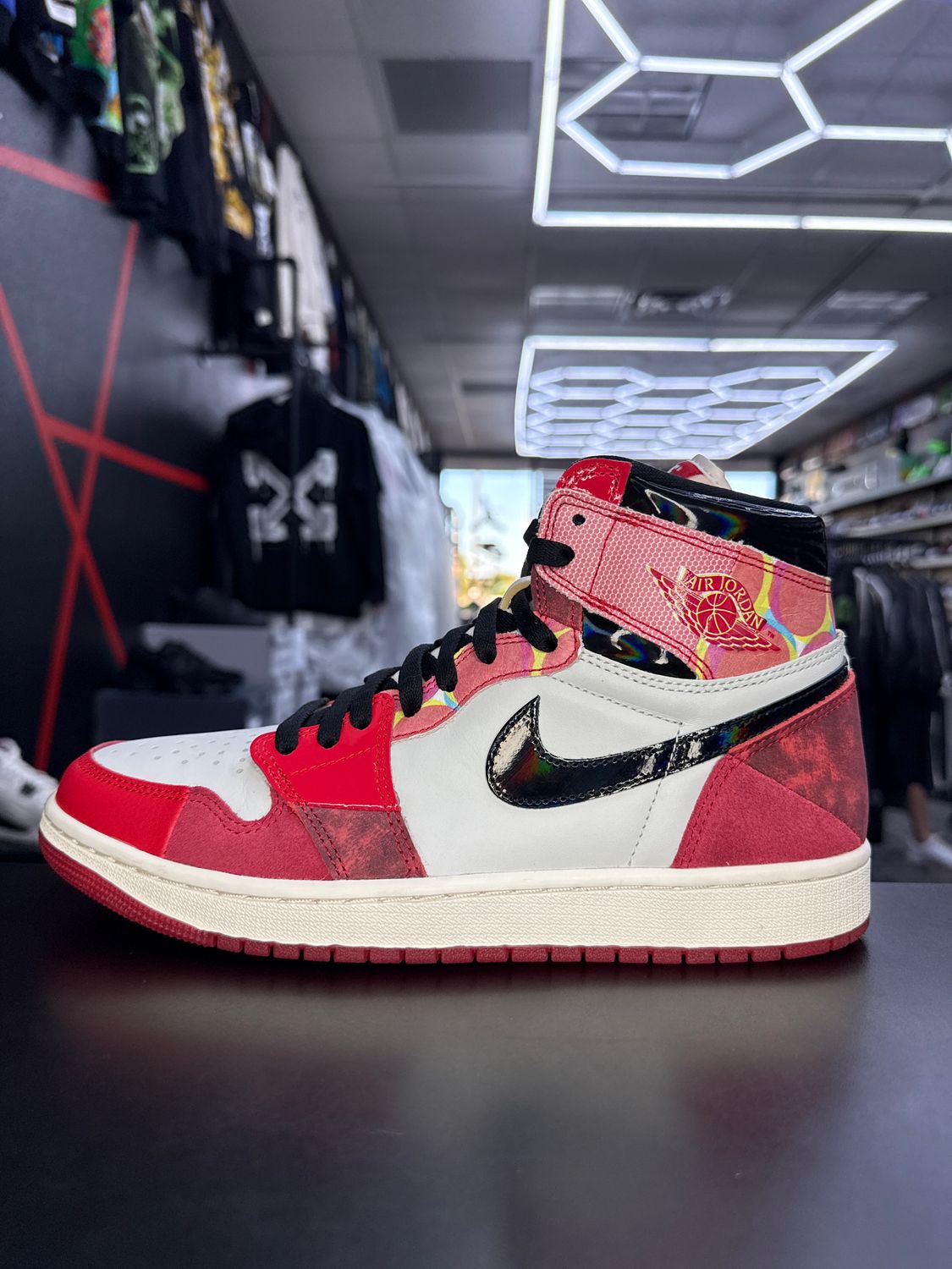 J1 “SPIDER VERSE”  (SZ 9.5)  USED/OG ALL