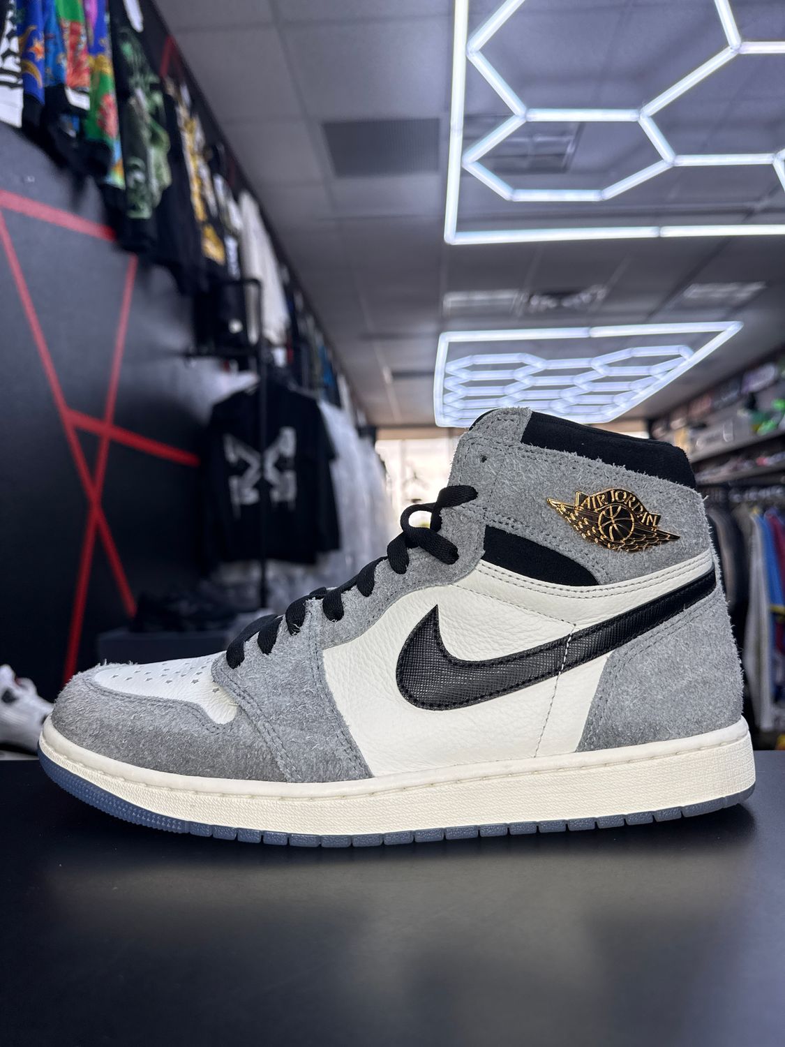 J1 “ALL STAR COOL GREY”  (SZ 10.5)  USED/OG ALL