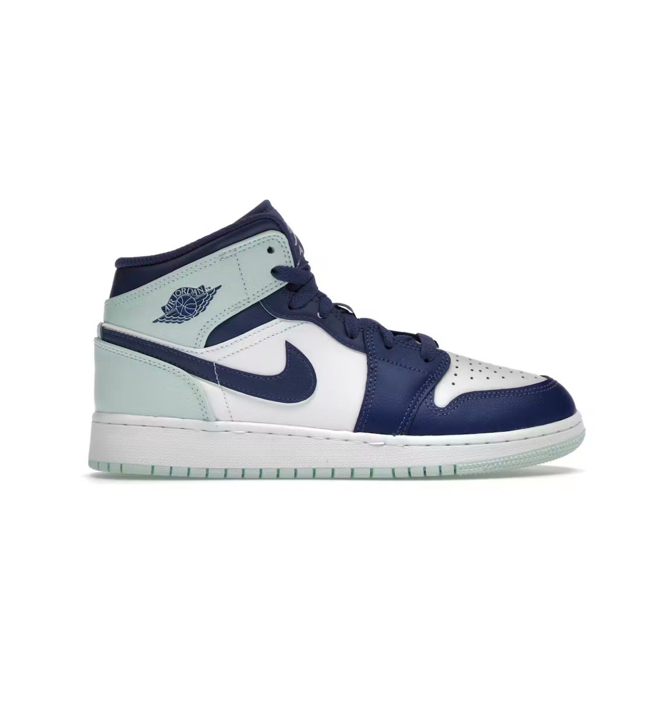 J1 MID “NAVY MINT FOAM”  (SZ 6.5Y / 8W)  NEW/NO BOX