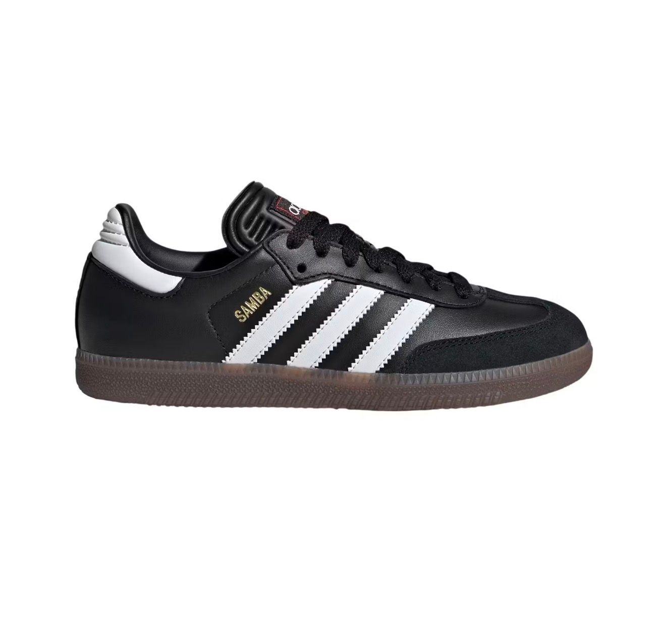 ADIDAS SAMBA “BLK”  (SZ 5Y / 6.5W)  NEW/OG ALL