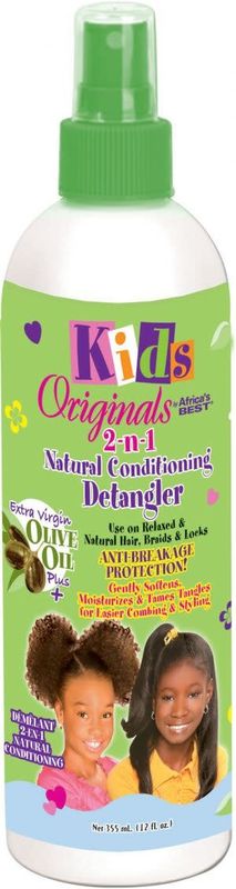KIDS 2-N-1 ORGANIC CONDITIONING DETANGLER