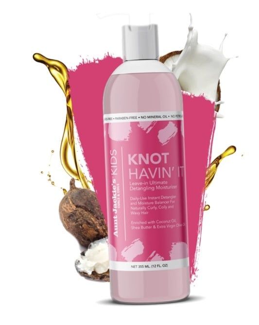 KIDS KNOT HAVIN&#39; IT! LEAVE-IN ULTIMATE DETANGLING MOISTURIZER 12OZ