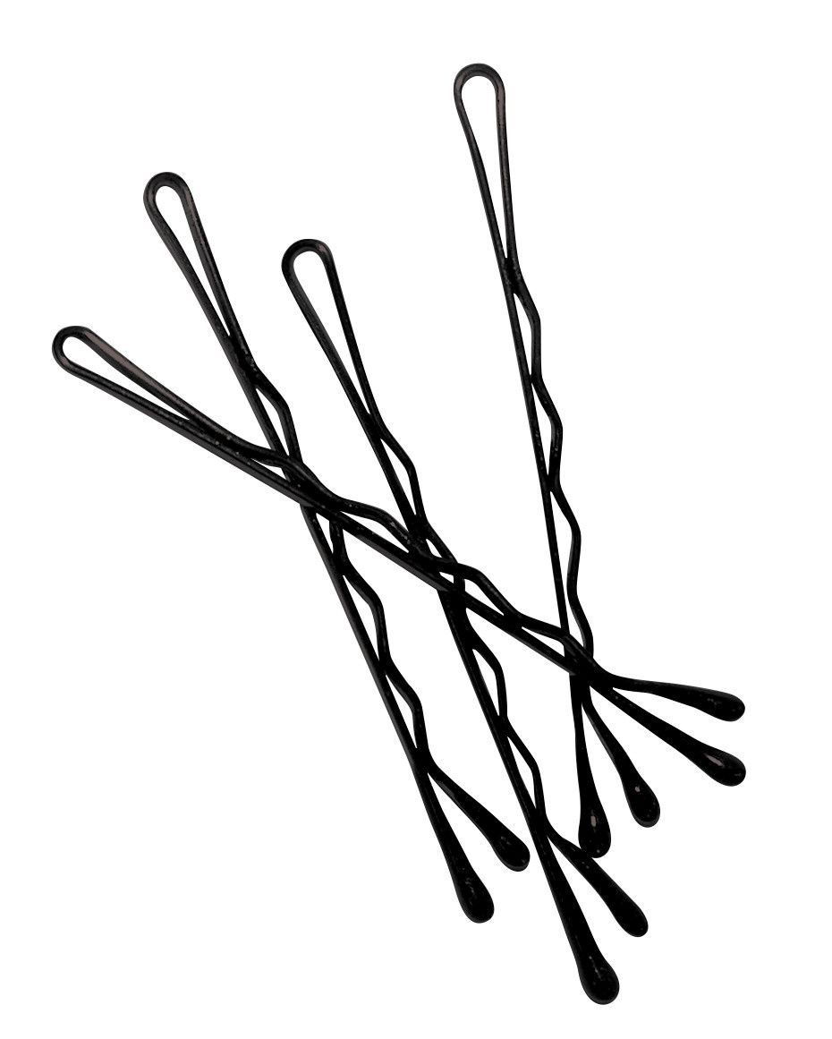 BOBBY PINS 1/2LB BLACK 2&quot;