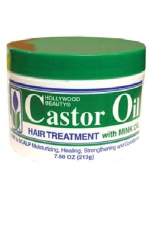 CASTOR OIL HAIR TREATMENT WITH MINK OIL 7.5OZ