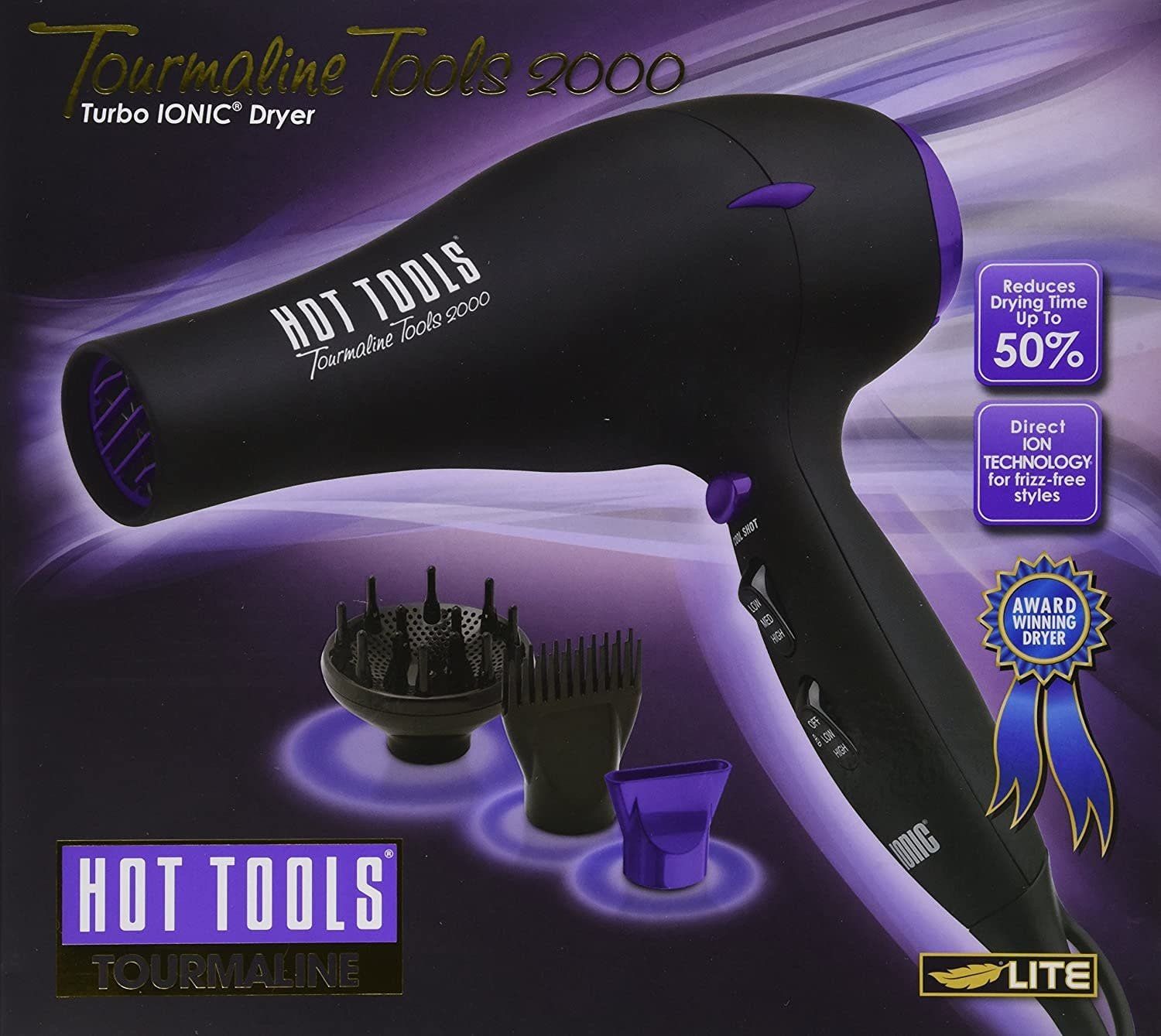 TOURMALINE TOOLS 2000 TURBO IONIC DRYER - DISCONTINUED