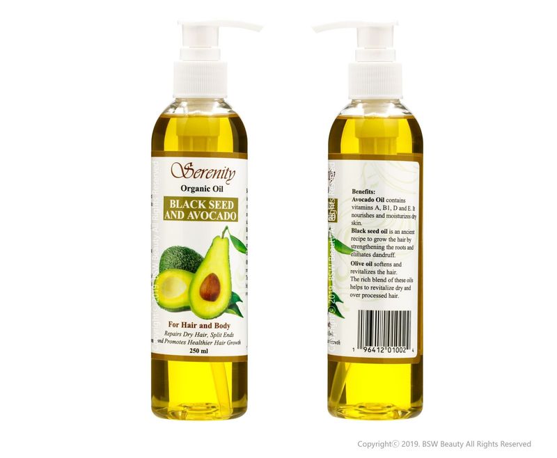 BLACK SEED &amp; AVOCADO OIL 250ML