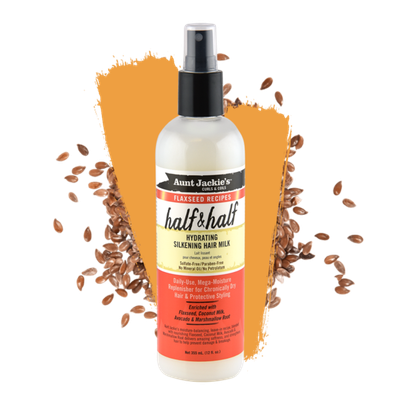 HALF &amp; HALF HYDRATING SILKENING HAIR MILK 12OZ