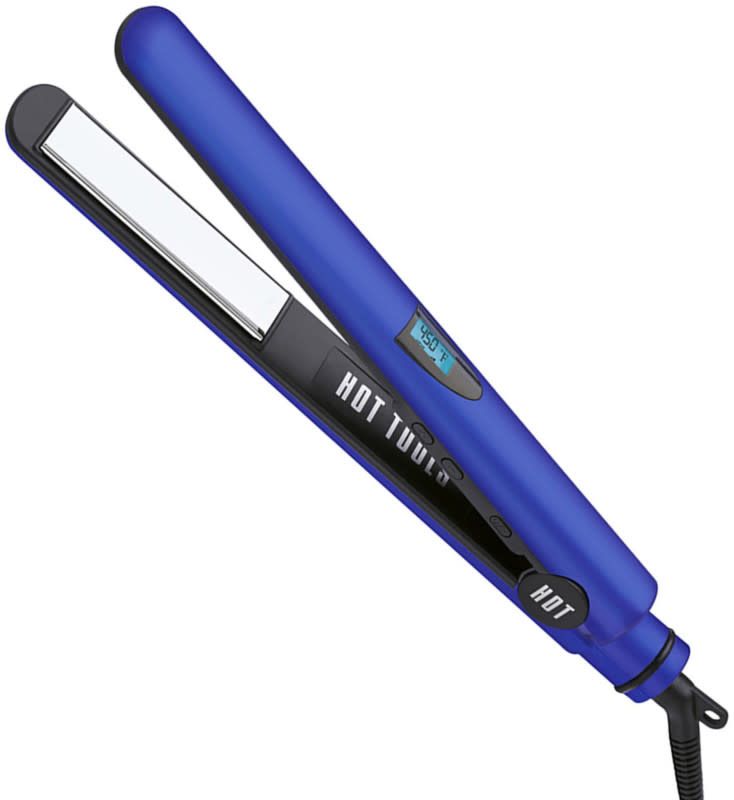 RADIANT BLUE TITANIUM FLAT IRON 1"