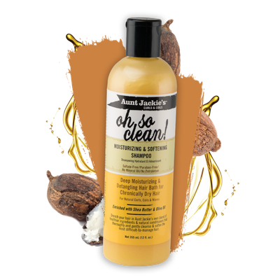 OH SO CLEAN! MOISTURIZING &amp; SOFTENING SHAMPOO 12OZ