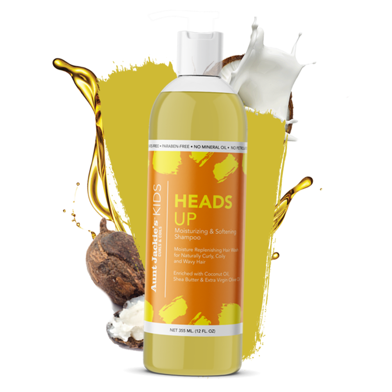 KIDS HEADS UP MOISTURIZING &amp; SOFTENING SHAMPOO 12OZ