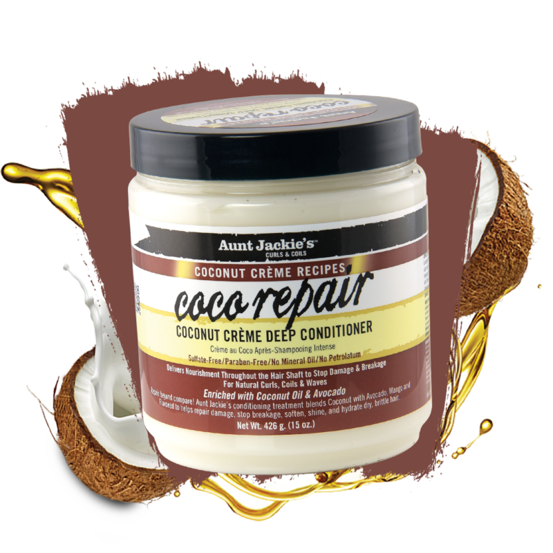 COCONUT CREME COCO REPAIR COCONUT CREME DEEP CONDITIONER 15OZ