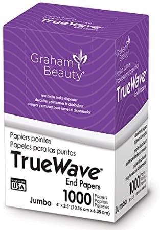 TRUE WAVE END PAPERS - JUMBO 4&quot; X 2.5&quot;