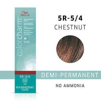 COLOR CHARM DEMI-PERMANENT - 5R 5/4 CHESTNUT (DISCONTINUED)