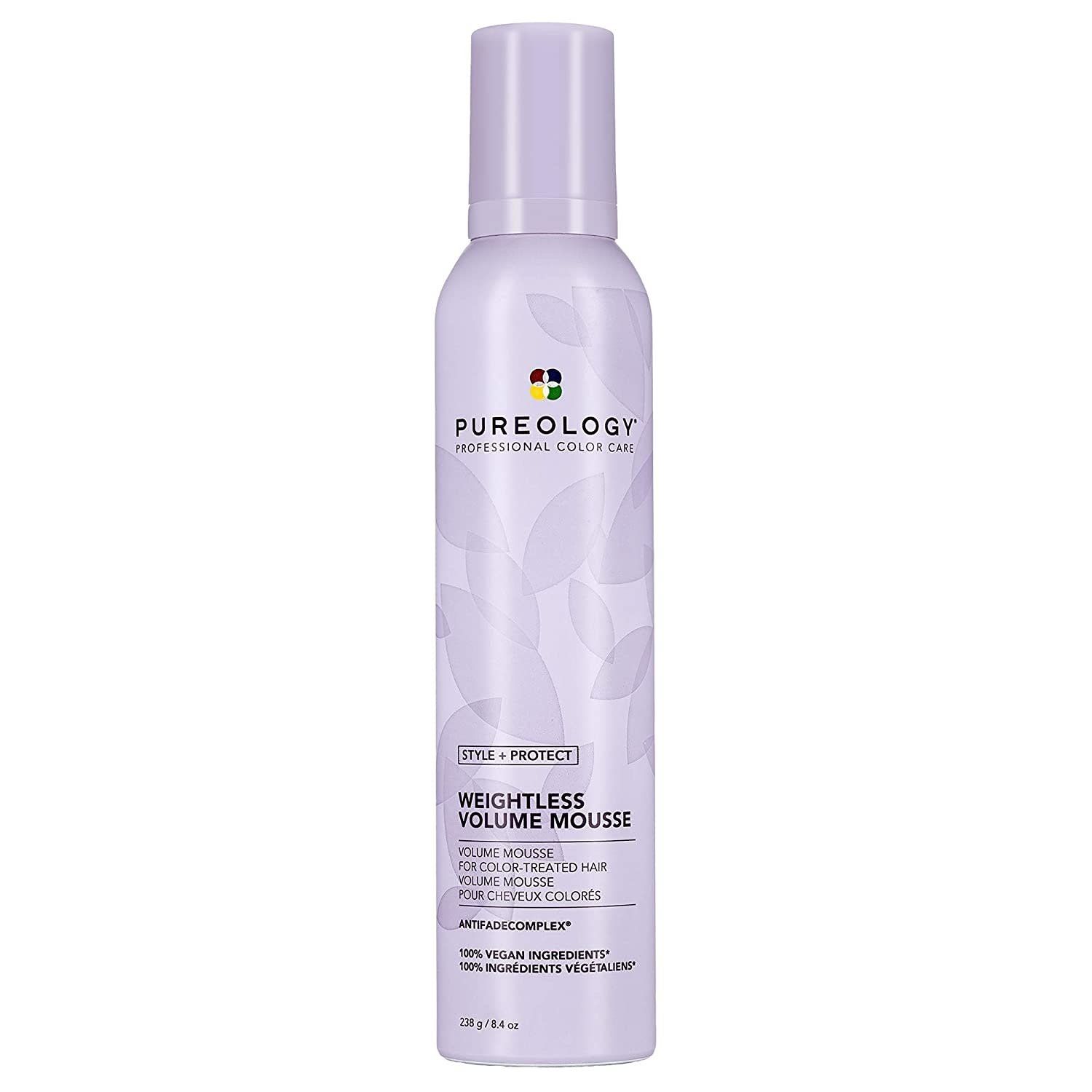 STYLE + PROTECT WEIGHTLESS VOLUME MOUSSE 8.4OZ