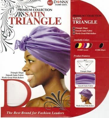 LARGE SATIN TRIANGLE