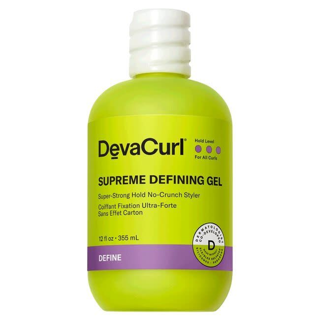 SUPREME DEFINING GEL SUPER-STRONG HOLD NO-CRUNCH STYLER