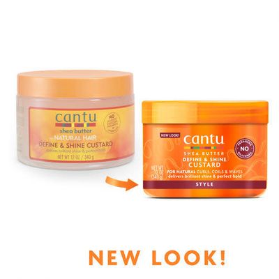 NATURAL HAIR DEFINE &amp; SHINE CUSTARD 12OZ