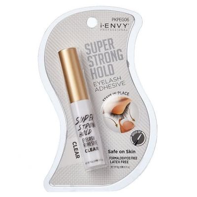 SUPER STRONG HOLD ADHESIVE CLEAR